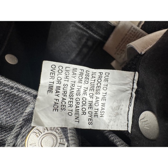 Madewell The Perfect Vtg Jean Black High Rise Straight Leg Denim 26 CKP455980076 - Picture 5 of 14